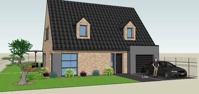 Terrain et maison à Sainghin-en-Weppes en Nord (59) de 110 m² à vendre au prix de 375000€ - 3
