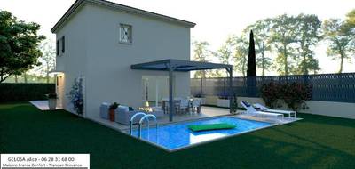 Terrain et maison à Lorgues en Var (83) de 108 m² à vendre au prix de 405000€ - 2