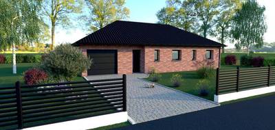 Terrain et maison à Wardrecques en Pas-de-Calais (62) de 95 m² à vendre au prix de 271969€ - 1