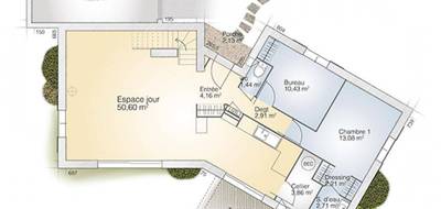 Terrain et maison à Cournonsec en Hérault (34) de 125 m² à vendre au prix de 564000€ - 4