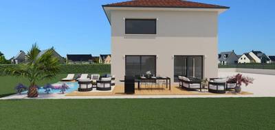 Terrain et maison à Cressin-Rochefort en Ain (01) de 85 m² à vendre au prix de 322393€ - 2