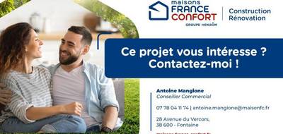 Terrain et maison à Saint-Cassien en Isère (38) de 85 m² à vendre au prix de 316000€ - 3