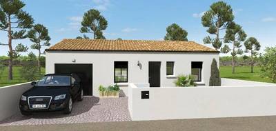 Terrain et maison à Saint-Georges-du-Bois en Charente-Maritime (17) de 70 m² à vendre au prix de 168000€ - 1
