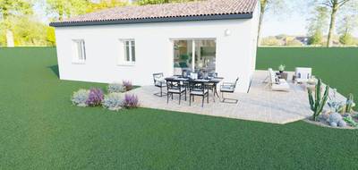 Terrain et maison à Berrias-et-Casteljau en Ardèche (07) de 93 m² à vendre au prix de 219800€ - 1