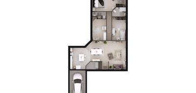 Terrain et maison à Blanquefort en Gironde (33) de 99 m² à vendre au prix de 369000€ - 4