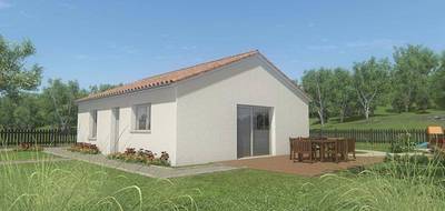 Terrain et maison à Saint-Léonard-de-Noblat en Haute-Vienne (87) de 66 m² à vendre au prix de 159600€ - 3