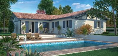 Terrain et maison à Guiche en Pyrénées-Atlantiques (64) de 115 m² à vendre au prix de 439600€ - 1