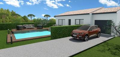 Terrain et maison à Saint-Mathieu-de-Tréviers en Hérault (34) de 70 m² à vendre au prix de 371400€ - 3
