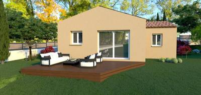 Terrain et maison à Sainte-Anastasie-sur-Issole en Var (83) de 80 m² à vendre au prix de 375000€ - 3