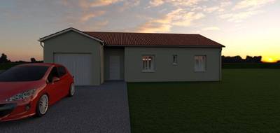 Terrain et maison à Compreignac en Haute-Vienne (87) de 90 m² à vendre au prix de 232000€ - 2