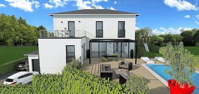 Terrain et maison à Jassans-Riottier en Ain (01) de 110 m² à vendre au prix de 480000€ - 2