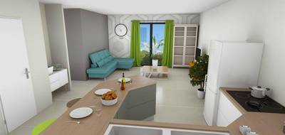 Terrain et maison à Saint-Denis-le-Thiboult en Seine-Maritime (76) de 71 m² à vendre au prix de 206500€ - 3
