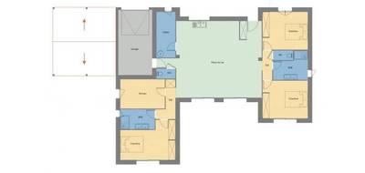 Terrain et maison à Les Moutiers-en-Retz en Loire-Atlantique (44) de 127 m² à vendre au prix de 489000€ - 4