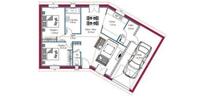 Terrain et maison à Montpouillan en Lot-et-Garonne (47) de 107 m² à vendre au prix de 230000€ - 4