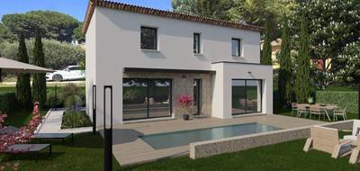 Terrain et maison à Carros en Alpes-Maritimes (06) de 105 m² à vendre au prix de 520000€ - 1