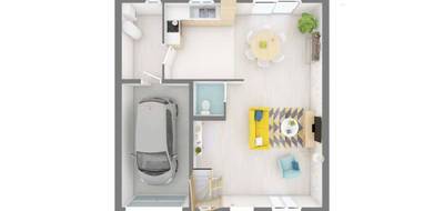 Terrain et maison à Seiches-sur-le-Loir en Maine-et-Loire (49) de 84 m² à vendre au prix de 207170€ - 4