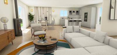 Terrain et maison à Saint-Maixant en Gironde (33) de 100 m² à vendre au prix de 240800€ - 2
