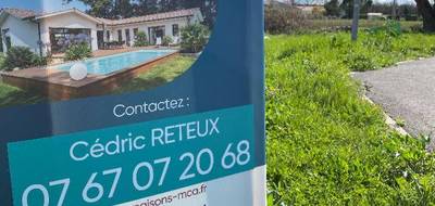 Terrain à Meursac en Charente-Maritime (17) de 453 m² à vendre au prix de 54800€ - 1