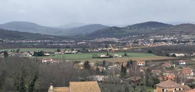 Terrain à Mirefleurs en Puy-de-Dôme (63) de 1131 m² à vendre au prix de 140000€ - 2