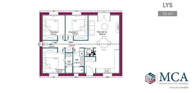 Terrain et maison à Le Thou en Charente-Maritime (17) de 70 m² à vendre au prix de 190062€ - 4