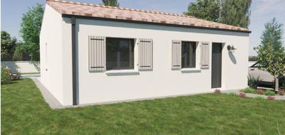 Terrain et maison à Saint-Césaire en Charente-Maritime (17) de 60 m² à vendre au prix de 152500€ - 2