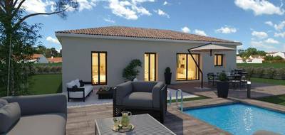 Terrain et maison à Domazan en Gard (30) de 85 m² à vendre au prix de 285500€ - 2