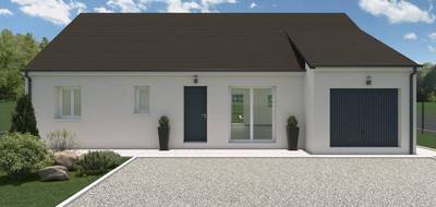 Terrain et maison à Ligueil en Indre-et-Loire (37) de 80 m² à vendre au prix de 162000€ - 1