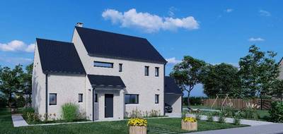 Terrain et maison à Druye en Indre-et-Loire (37) de 128 m² à vendre au prix de 319900€ - 1