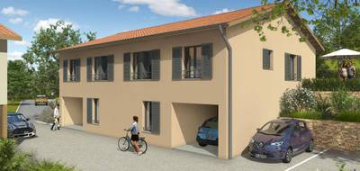 Terrain et maison à Ville-sur-Jarnioux en Rhône (69) de 95 m² à vendre au prix de 347000€ - 1