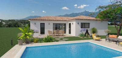 Terrain et maison à Saint-Sernin en Ardèche (07) de 105 m² à vendre au prix de 275000€ - 1