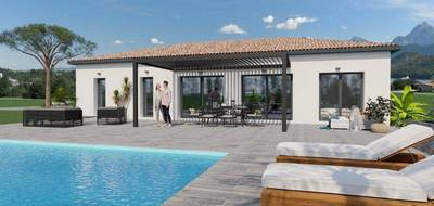 Terrain et maison à Grignan en Drôme (26) de 124 m² à vendre au prix de 329500€ - 2