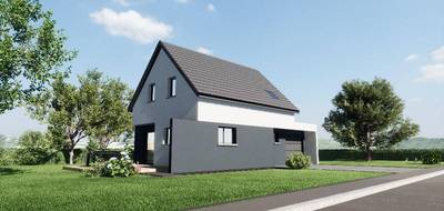 Terrain et maison à Illhaeusern en Haut-Rhin (68) de 94 m² à vendre au prix de 391600€ - 2
