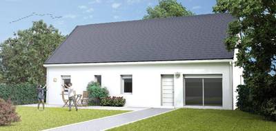 Terrain et maison à Plaimpied-Givaudins en Cher (18) de 95 m² à vendre au prix de 189200€ - 1