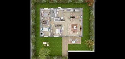 Terrain et maison à Beauchalot en Haute-Garonne (31) de 85 m² à vendre au prix de 172700€ - 3