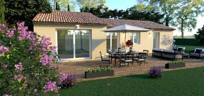 Terrain et maison à Le Thoronet en Var (83) de 93 m² à vendre au prix de 349000€ - 1
