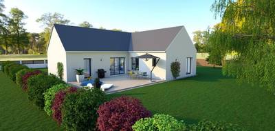 Terrain et maison à Manthelan en Indre-et-Loire (37) de 100 m² à vendre au prix de 212500€ - 2