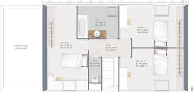 Terrain et maison à Billy-Berclau en Pas-de-Calais (62) de 115 m² à vendre au prix de 293000€ - 4