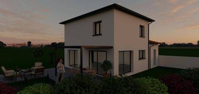 Terrain et maison à Villars-les-Dombes en Ain (01) de 87 m² à vendre au prix de 364000€ - 1