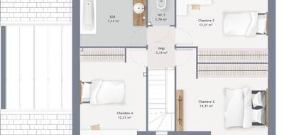 Terrain et maison à Viry-Châtillon en Essonne (91) de 105 m² à vendre au prix de 372700€ - 4