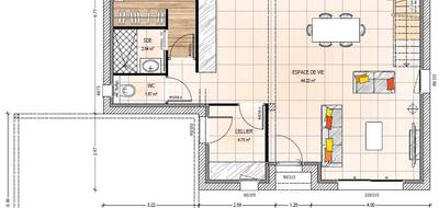 Terrain et maison à Morannes sur Sarthe-Daumeray en Maine-et-Loire (49) de 105 m² à vendre au prix de 243500€ - 4