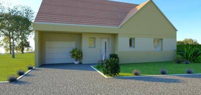 Terrain et maison à Domfront-en-Champagne en Sarthe (72) de 102 m² à vendre au prix de 259000€ - 2