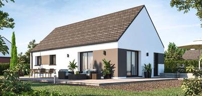 Terrain et maison à Plomodiern en Finistère (29) de 80 m² à vendre au prix de 215000€ - 1