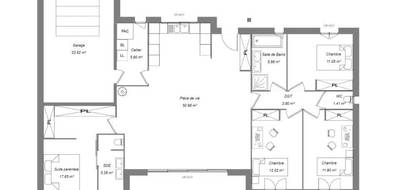 Terrain et maison à Méreau en Cher (18) de 120 m² à vendre au prix de 249280€ - 3