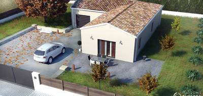 Terrain et maison à Marennes-Hiers-Brouage en Charente-Maritime (17) de 66 m² à vendre au prix de 201560€ - 1