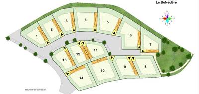 Terrain à Comps en Gard (30) de 402 m² à vendre au prix de 89900€ - 2
