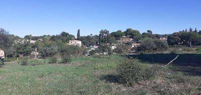 Terrain à Roquebrune-sur-Argens en Var (83) de 1036 m² à vendre au prix de 280000€ - 1