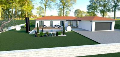 Terrain et maison à Saint-Julien-sur-Reyssouze en Ain (01) de 135 m² à vendre au prix de 386000€ - 4