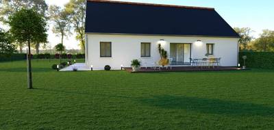 Terrain et maison à Parçay-Meslay en Indre-et-Loire (37) de 96 m² à vendre au prix de 319640€ - 2