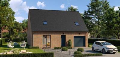 Terrain et maison à Montigny-en-Ostrevent en Nord (59) de 92 m² à vendre au prix de 227000€ - 1