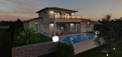 Terrain et maison à Buellas en Ain (01) de 149 m² à vendre au prix de 545000€ - 2